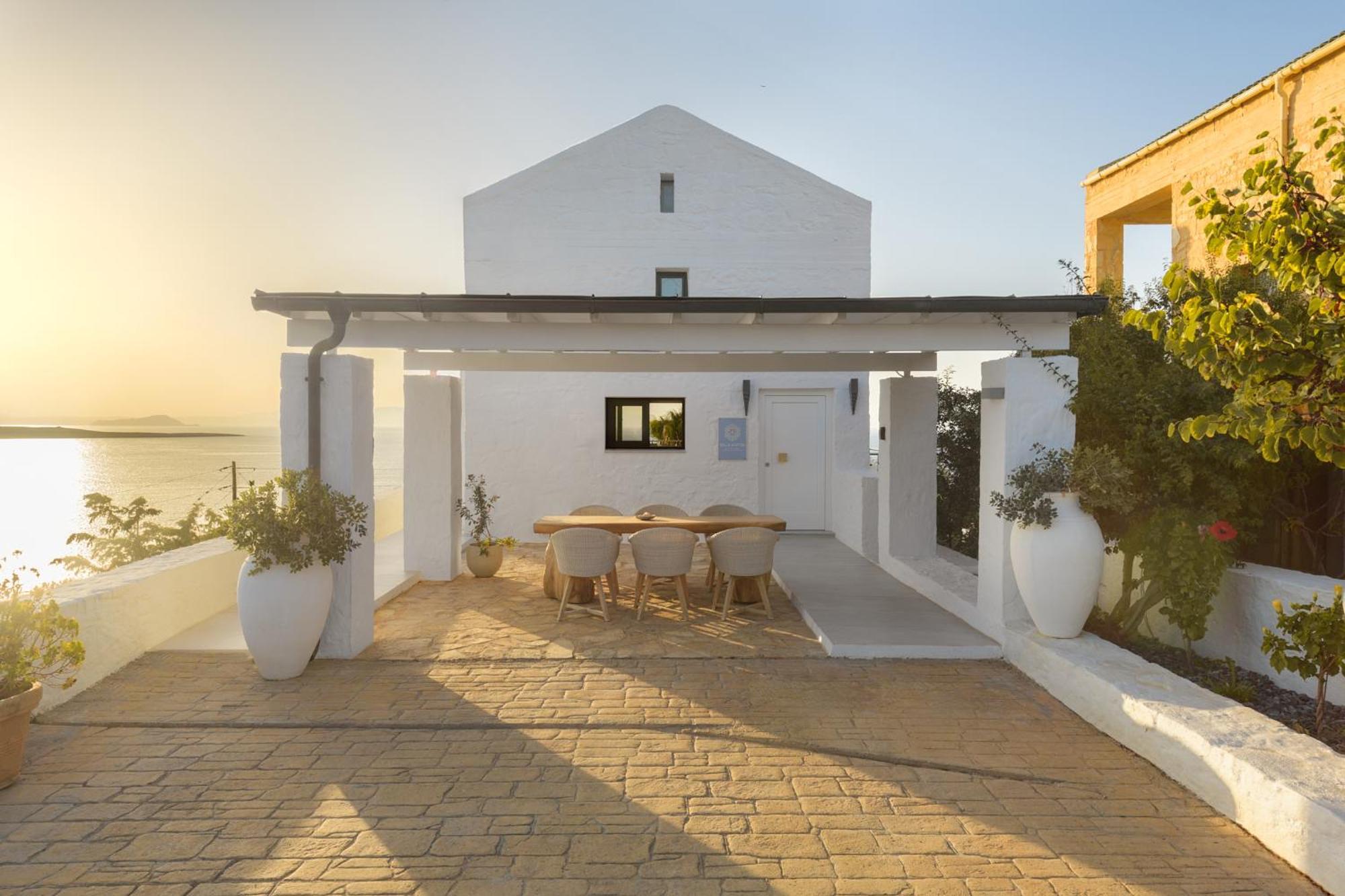 Villa Anton By Cura Villas Collection Kalathas Eksteriør billede