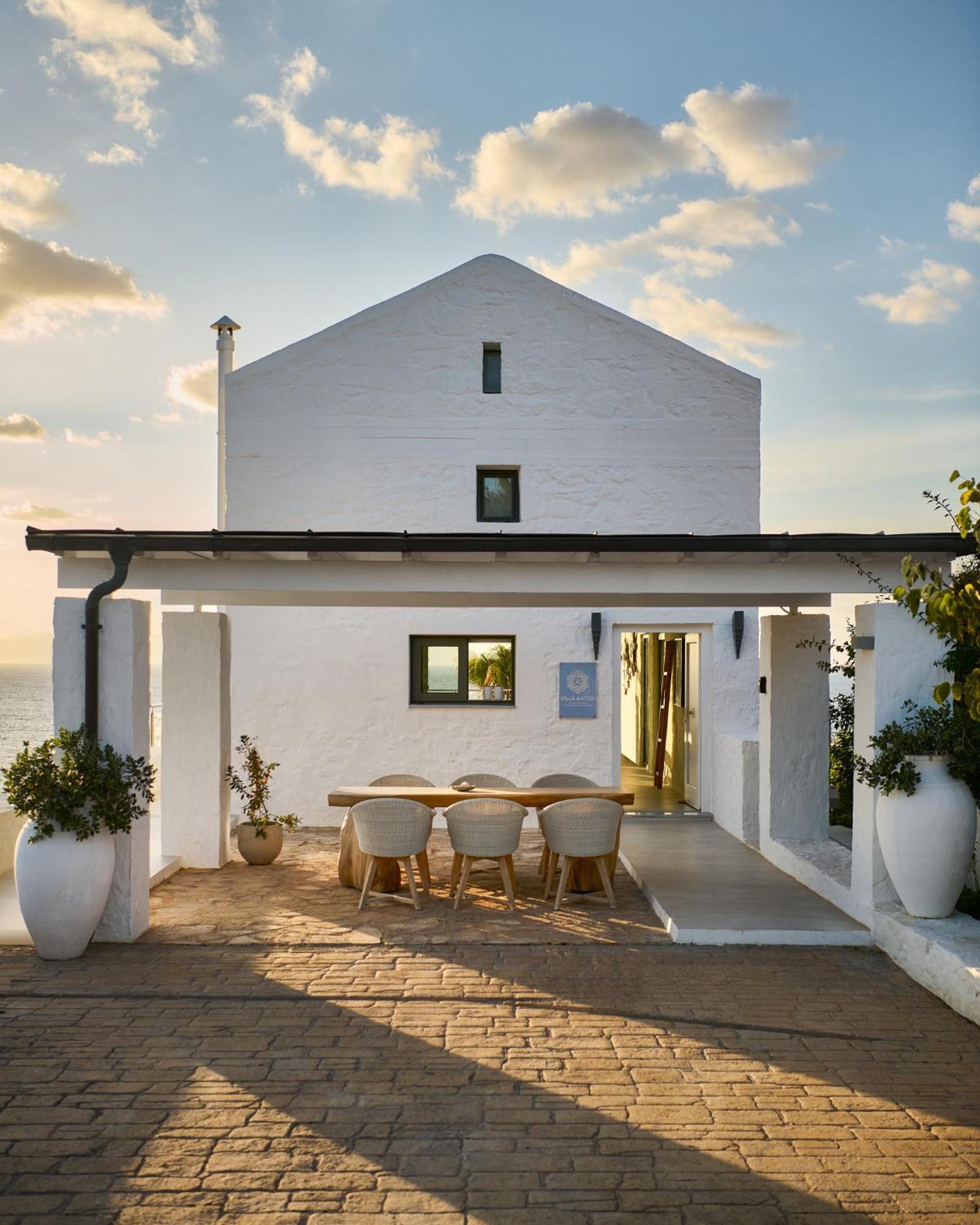Villa Anton By Cura Villas Collection Kalathas Eksteriør billede