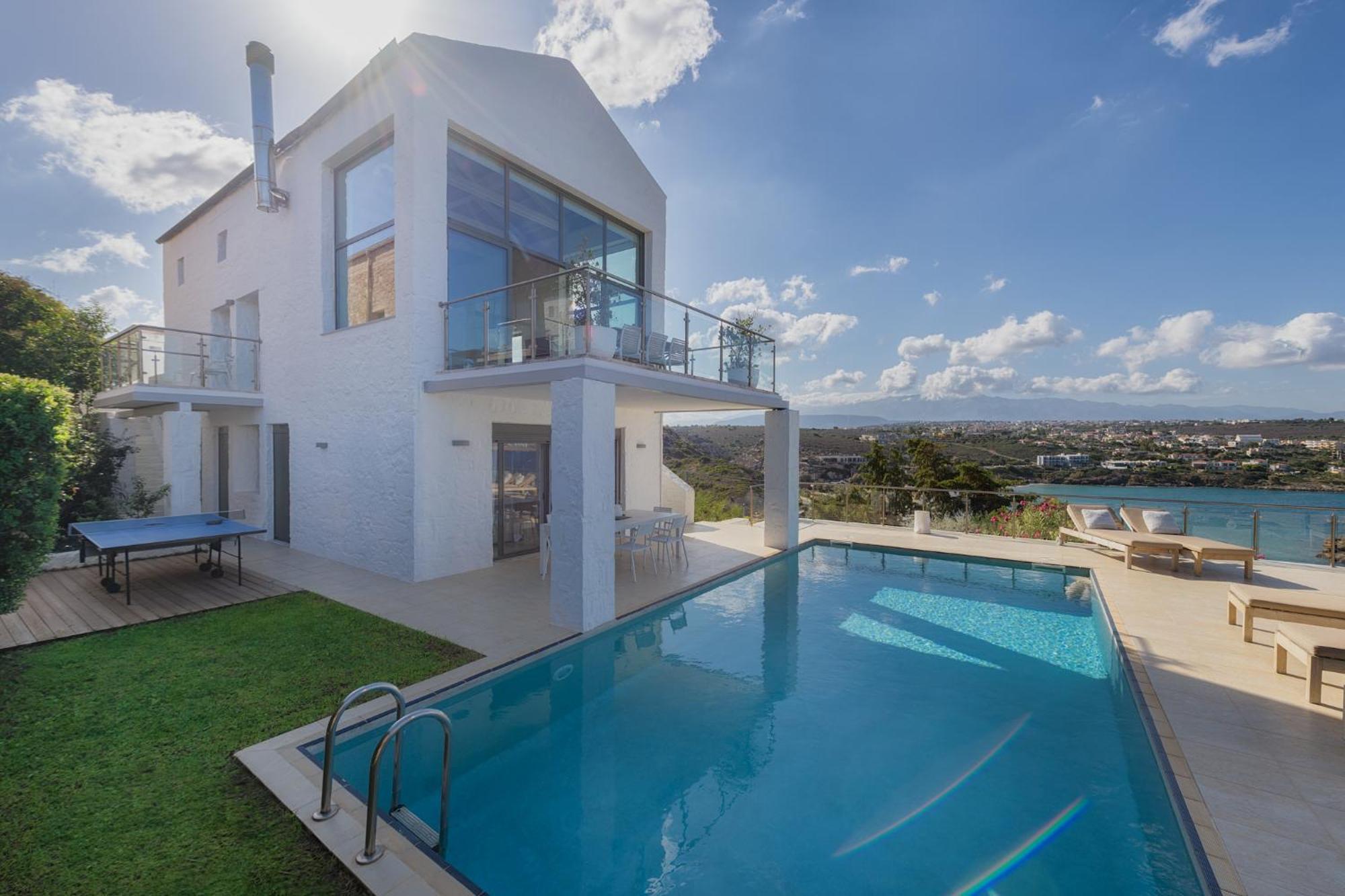Villa Anton By Cura Villas Collection Kalathas Eksteriør billede