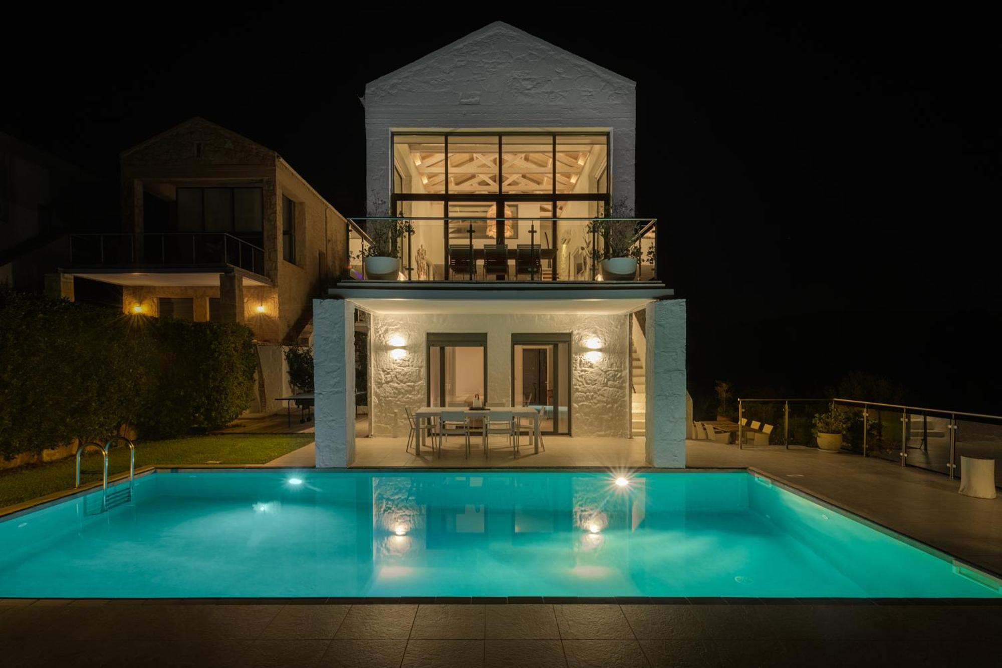Villa Anton By Cura Villas Collection Kalathas Eksteriør billede