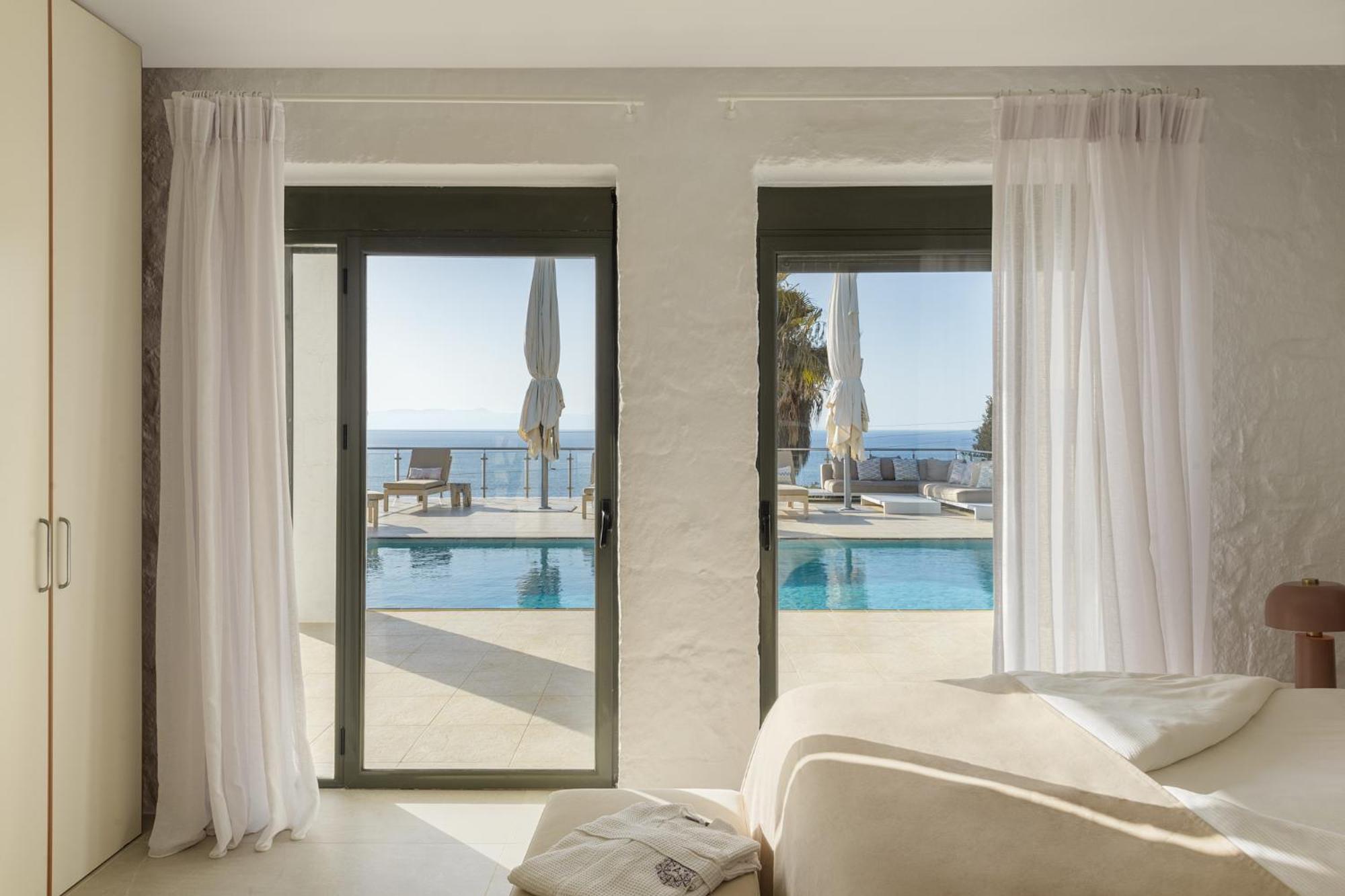 Villa Anton By Cura Villas Collection Kalathas Eksteriør billede